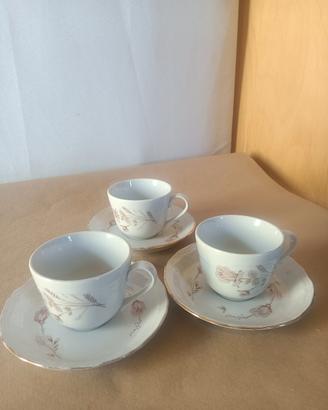 Tazzine caffè set di 3 Tognana Royal 
