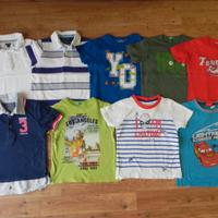 vestiti estivi bimbo 4 anni+costumi da bagno