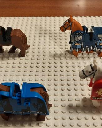 lotto lego Castle cavalli