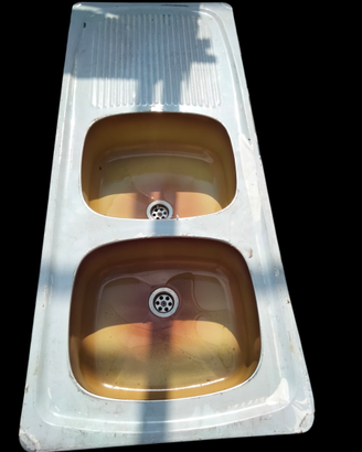 Lavabo acciaio inox