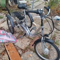 Bici 3 ruote elettrica