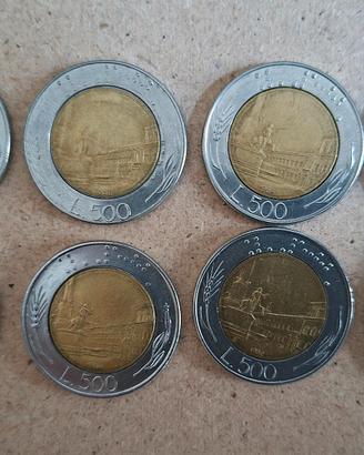 LOTTO 12 MONETE BIMET. L.500-1000-500(S.MARINO)