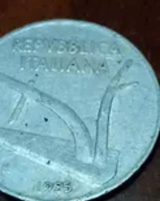 10 lire moneta italiana 1955 rara 