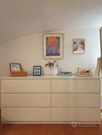 Cassettiera Ikea MALM 6 cassetti