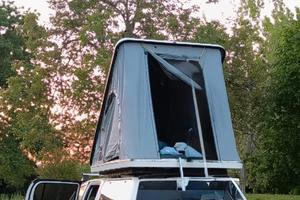 tenda da tetto per auto