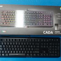 Tastiera da Gaming Trust GXT 890 Tappetino GXT 758