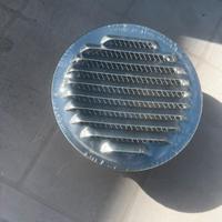 Griglia di aerazione tonda in alluminio