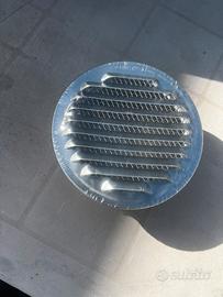 Griglia di aerazione tonda in alluminio