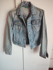 giacca jeans Benetton