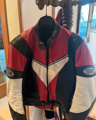 Giacca moto Donna in pelle Bigi