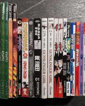 LOTTO 20 FUMETTI MANGA