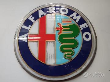 Simbolo ORIGINALE Alfa romeo  diametro 80cm
