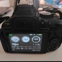 Reflex Nikon d5200 kit 18-55 mm