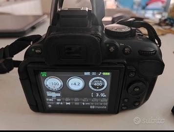 Reflex Nikon d5200 kit 18-55 mm