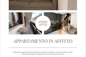 Appartamento trilocale in centro Aprica