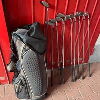 Mancino - Golf set 10 bastoni Taylormade + Borsa