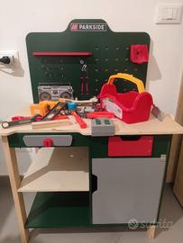 tavolo attrezzi giocho bambini 
