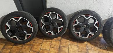 CERCHI 18" 4x108 ORIGINALI E GOMMATI
