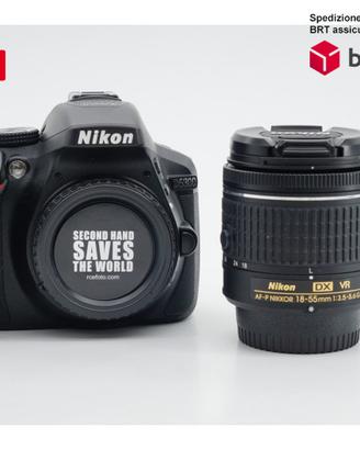 Nikon D5300 + AF-P 18-55 VR