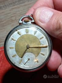 Eberhard & Co orologio tasca meccanico bicolore ca