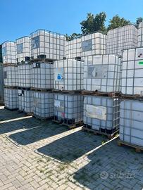 Cisterna acqua IBC 1000 litri per giardino