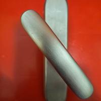 lotto di 7 maniglie finestra in acciaio satinato