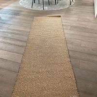 Tappeto in cocco intrecciato