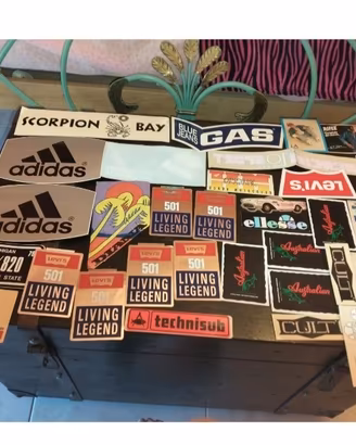 Lotto Adesivi Vintage Anni 80/90