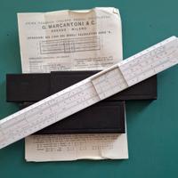 REGOLO CALCOLATORE 25cm Vintage 