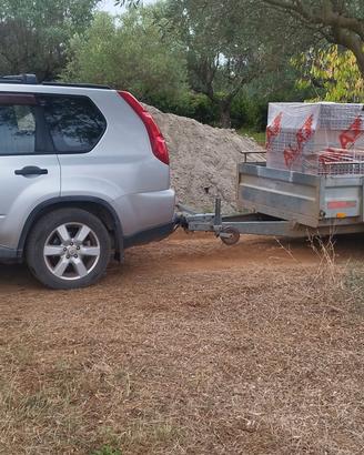 Nissan x-trail rimorchio 