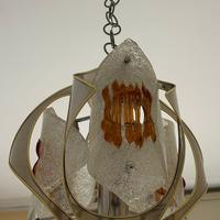 Lampadario vintage murano anni 70