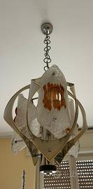 Lampadario vintage murano anni 70