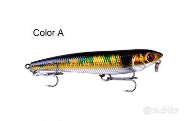 Esca artificiale minnow pesca spinning traina