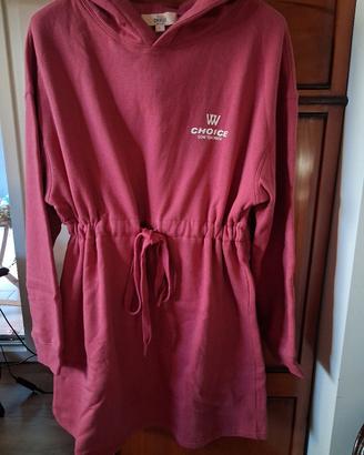 maxi  felpa donna 