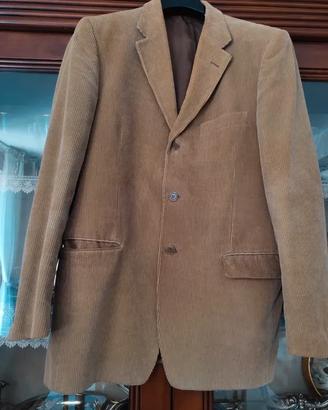 Giacca vintage senape 50 OVS tessuto Duca Visconti