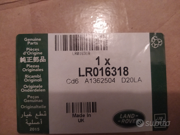 Regolatore pressione carburante LR Discovery td5