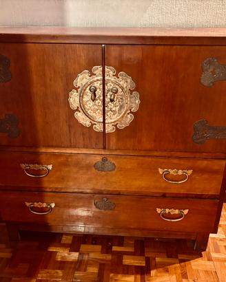 Mobile cabinet giapponese anni '50 (Tansu style)