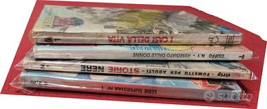 Lotto 4 fumetti neri/erotici n. 1 - anni '80/'90