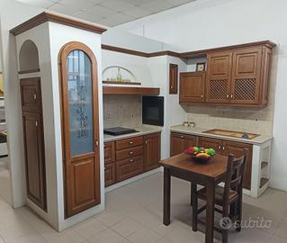 cucina in muratura rovere