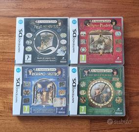 Tetralogia "Il professor Layton" per nintendo ds