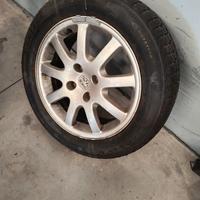 Ruota completa 16 pollici Peugeot