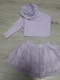 Completo bambina 5 6 anni lilla name it