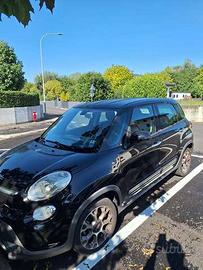 fiat 500 L Trekking. 1.3 diesel, nero, 76.000 km