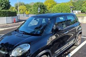 fiat 500 L Trekking. 1.3 diesel, nero, 76.000 km