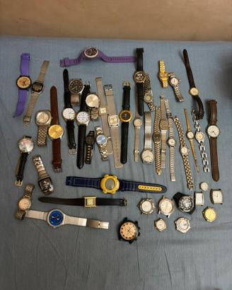 Lotto 44 orologi vintage