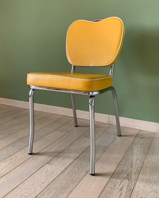 Sedie di design con seduta e schienale imbottiti