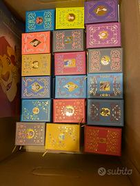Collezione 80 Mini Libri Disney con Libreria
