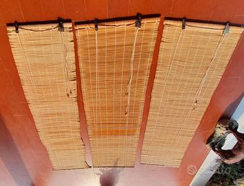 Tende a rullo in bamboo (Ikea)