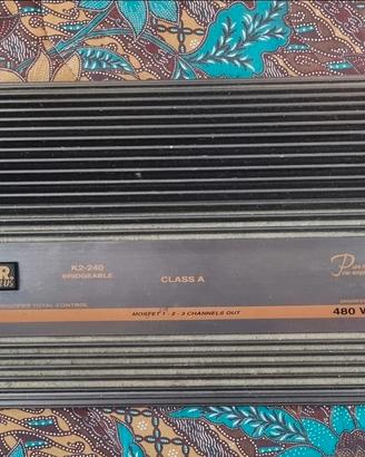 amplificatore auto car plus 