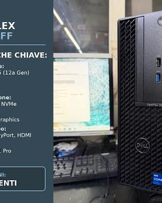 PC DESKTOP DELL 12 Gen-500gb SSd NVme M2-8gb Ram